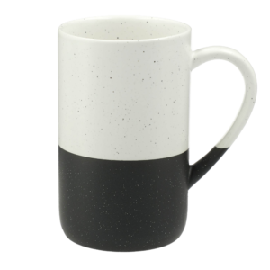 Speckled Two-Tone Ceramic Mug — 13oz Engraved Coffee Cup